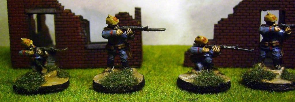 German Infantry Firing (Pickelhaube)