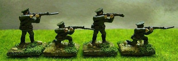 Russian Infantry Firing