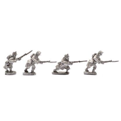 WWI Belgian Infantry Advancing