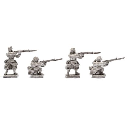 WWI Belgian Infantry Firing