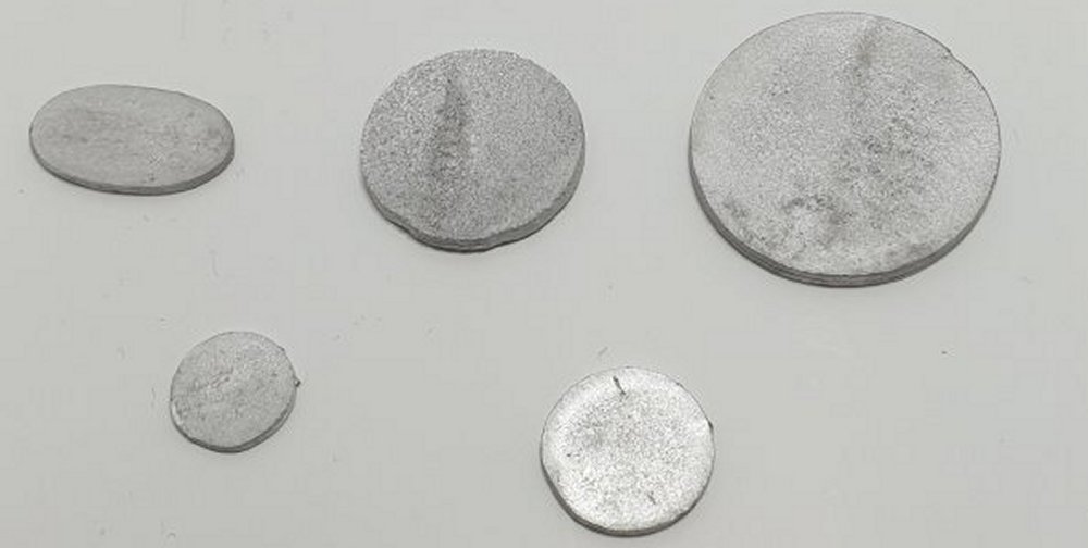 Cast White Metal Bases are back in production