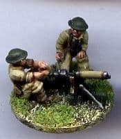 W-AM4 20mm WWII American Marine MG & 3 Crew Old