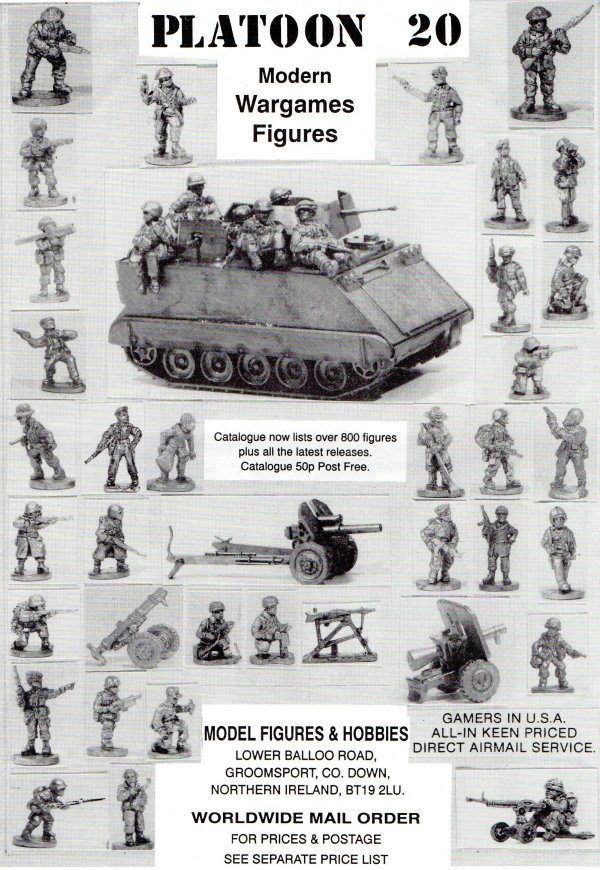 Platoon 20 Catalogue 1996 Page 1