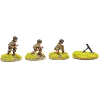 W-AP10 20mm WWII American Airborne M2 60mm Mortar & 3 Crew