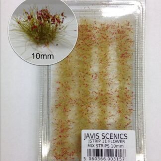 Javis JSTRIP11 Flower Mix Static Grass Strips -10mm