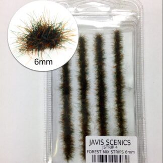 Javis JSTRIP4 Forest Mix Static Grass Strips - 6mm