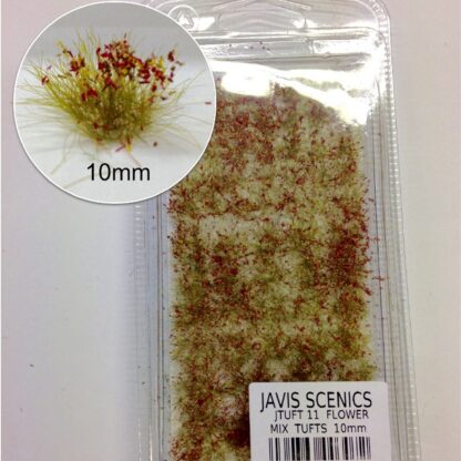 Javis JTUFT11 Flower Mix Static Grass Tufts - 10mm
