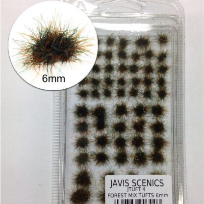 Javis JTUFT4 Forest Mix Static Grass Tufts - 6mm