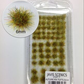 Javis JTUFT7 Autumn Mix Static Grass Tufts - 6mm