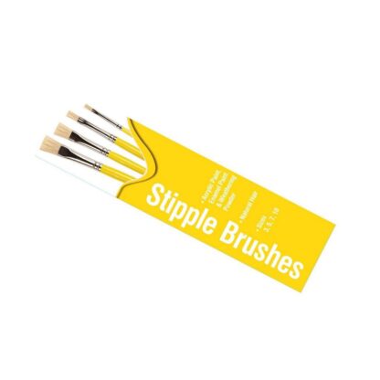 Humbrol AG4306 Stipple Brush Pack 3, 5, 7, 10