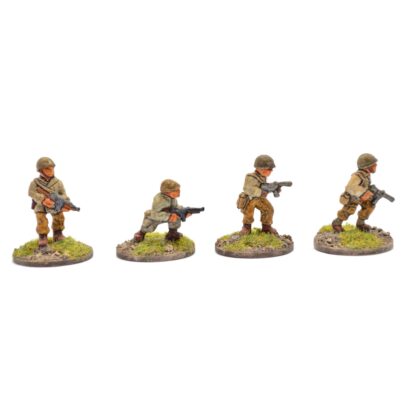 W-AP5 WWII American Airborne Infantry with Thompson or M3 SMG 