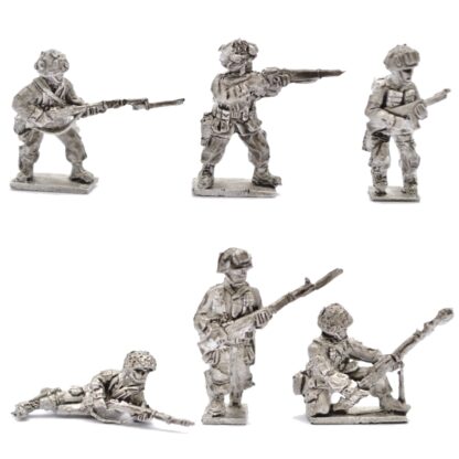 DDA1 20mm WWII American Airborne with Rifles Washed