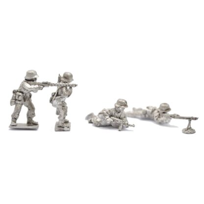 DDW4 20mm WWII German Infantry MG42 Teams Washed