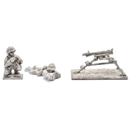 DDW5 20mm WWII German Fixed-Mount MG42 & Crew Washed