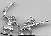 FT2 15mm Fantasy Unarmoured Orcs with Mixed Weapons Old