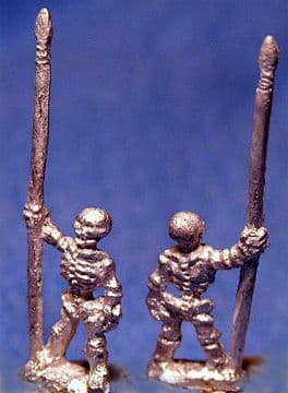FT22 15mm Fantasy Skeletons with Spears Old