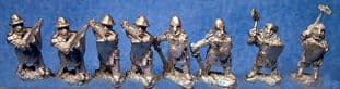 FT28 15mm Fantasy Lionmen with Mixed Hand Weapons Old