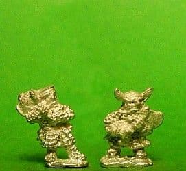 FT51 15mm Fantasy Dwarves with Axes & Warhammers Old