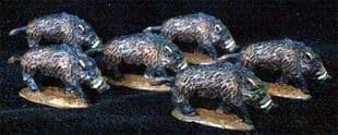 FT54 15mm Fantasy Wild Boars Old