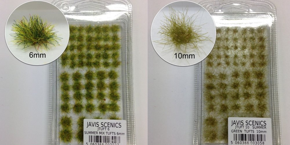 Javis Static Grass Tufts