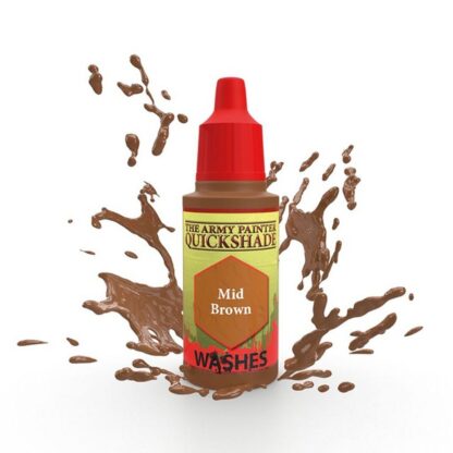 Army Painter Warpaints WP1469 Mid Brown Wash 18ml