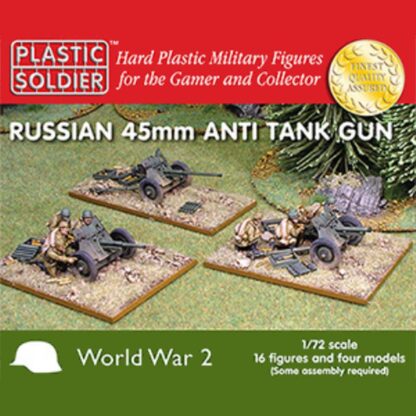 WW2G20001 1/72nd Soviet 45mm Anti-Tank Gun