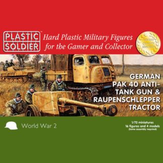 WW2G20005 1/72nd German Pak 40 & Raupenschlepper Tractor