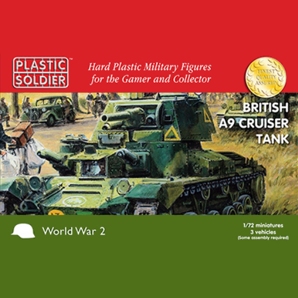 WW2V20023 1/72nd British Mk I A9 Cruiser Tank