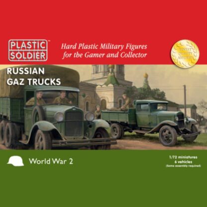 WW2V20036 1/72nd Soviet GAZ Trucks