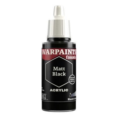 Army Painter Warpaints Fanatic WP3001P Matt Black 18ml