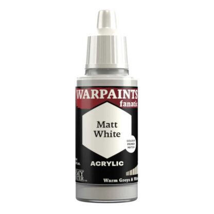 Army Painter Warpaints Fanatic WP3012P Matt White 18ml