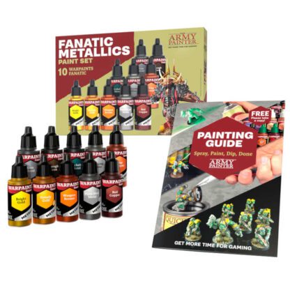 Army Painter Warpaints Fanatic WP8069P Metallics Paint Set 2