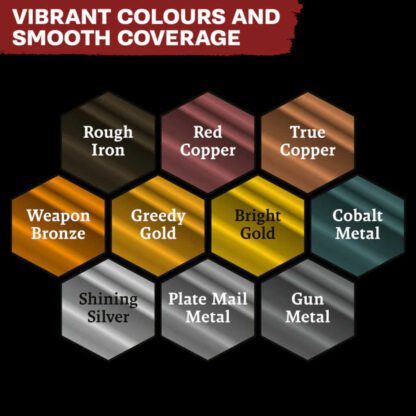 Army Painter Warpaints Fanatic WP8069P Metallics Paint Set 3
