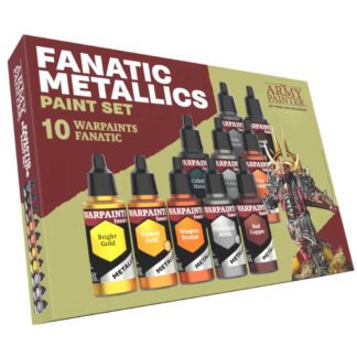 Army Painter Warpaints Fanatic WP8069P Metallics Paint Set