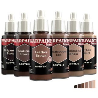Army Painter Warpaints Fanatic WP3229P Browns 6 x 18ml