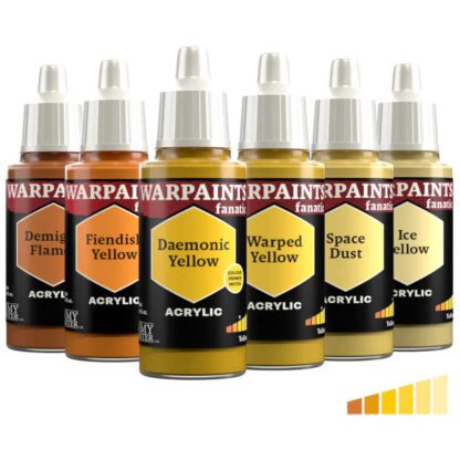 Army Painter Warpaints Fanatic WP3232P Yellows 6 x 18ml