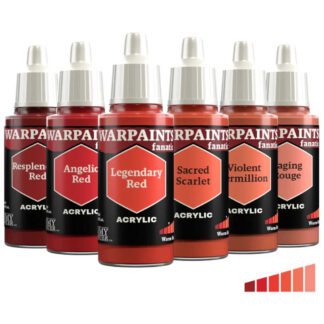 Army Painter Warpaints Fanatic WP3234P Warm Reds 6 x 18ml