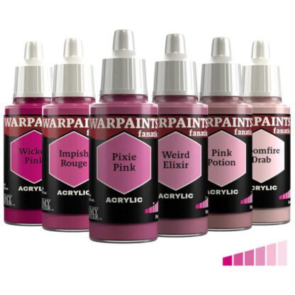 Army Painter Warpaints Fanatic WP3237P Pinks 6 x 18ml