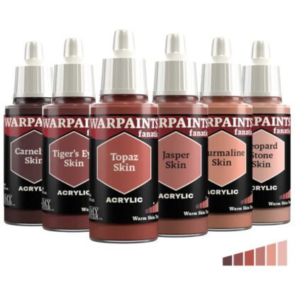 Army Painter Warpaints Fanatic WP3242P Warm Skin Tones 6 x 18ml