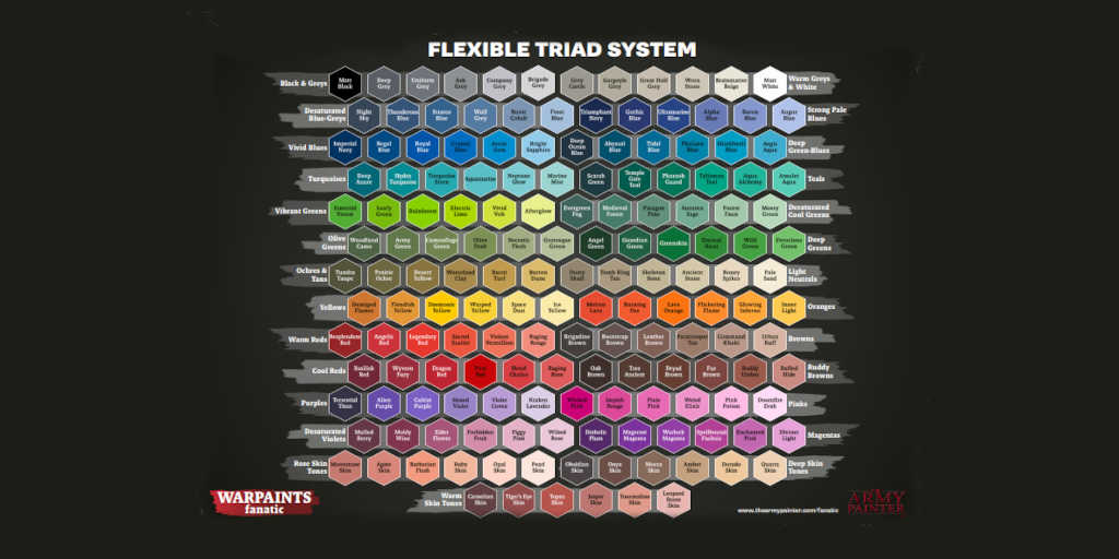 Warpaints Fanatic Flexible Triads