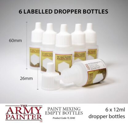 TL5040 Paint Mixing Empty Bottles