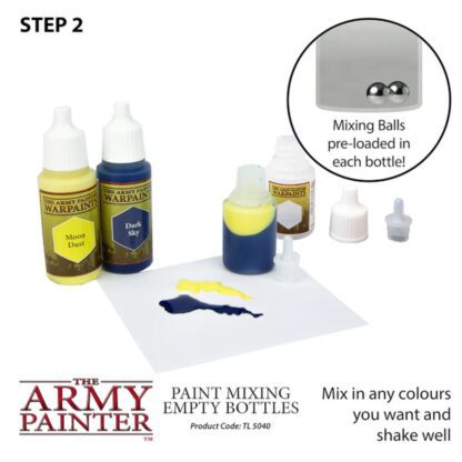 TL5040 Paint Mixing Empty Bottles