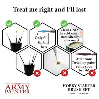 TL5044 Hobby Starter Brush Set