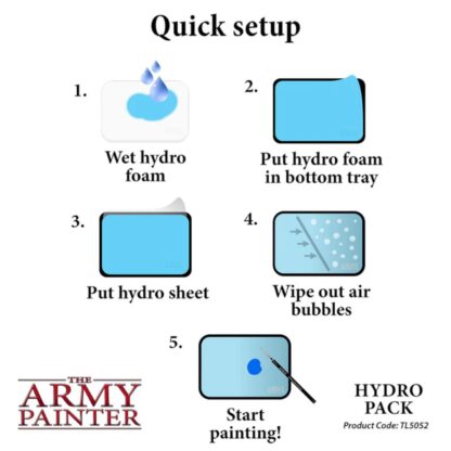 TL5052 Wet Palette Hydro Pack