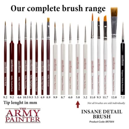 Wargamer Brush BR7004 Insane Detail