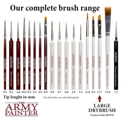 Wargamer Brush BR7010 Large Drybrush