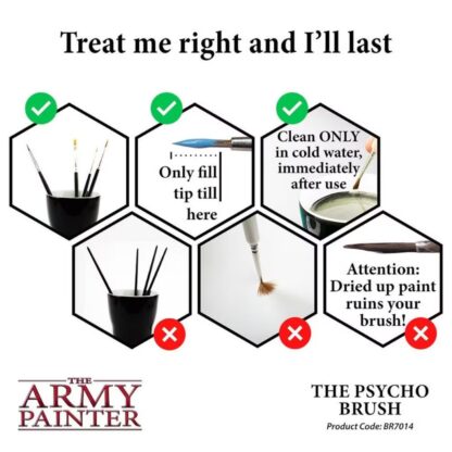 Wargamer Brush BR7014 The Psycho