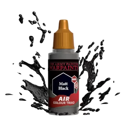 Warpaints Air AW1101 Matt Black 18ml