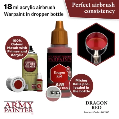 Warpaints Air AW1105 Dragon Red 18ml