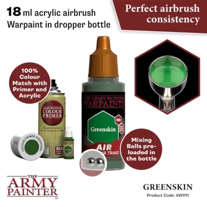 Warpaints Air AW1111 Greenskin 18ml